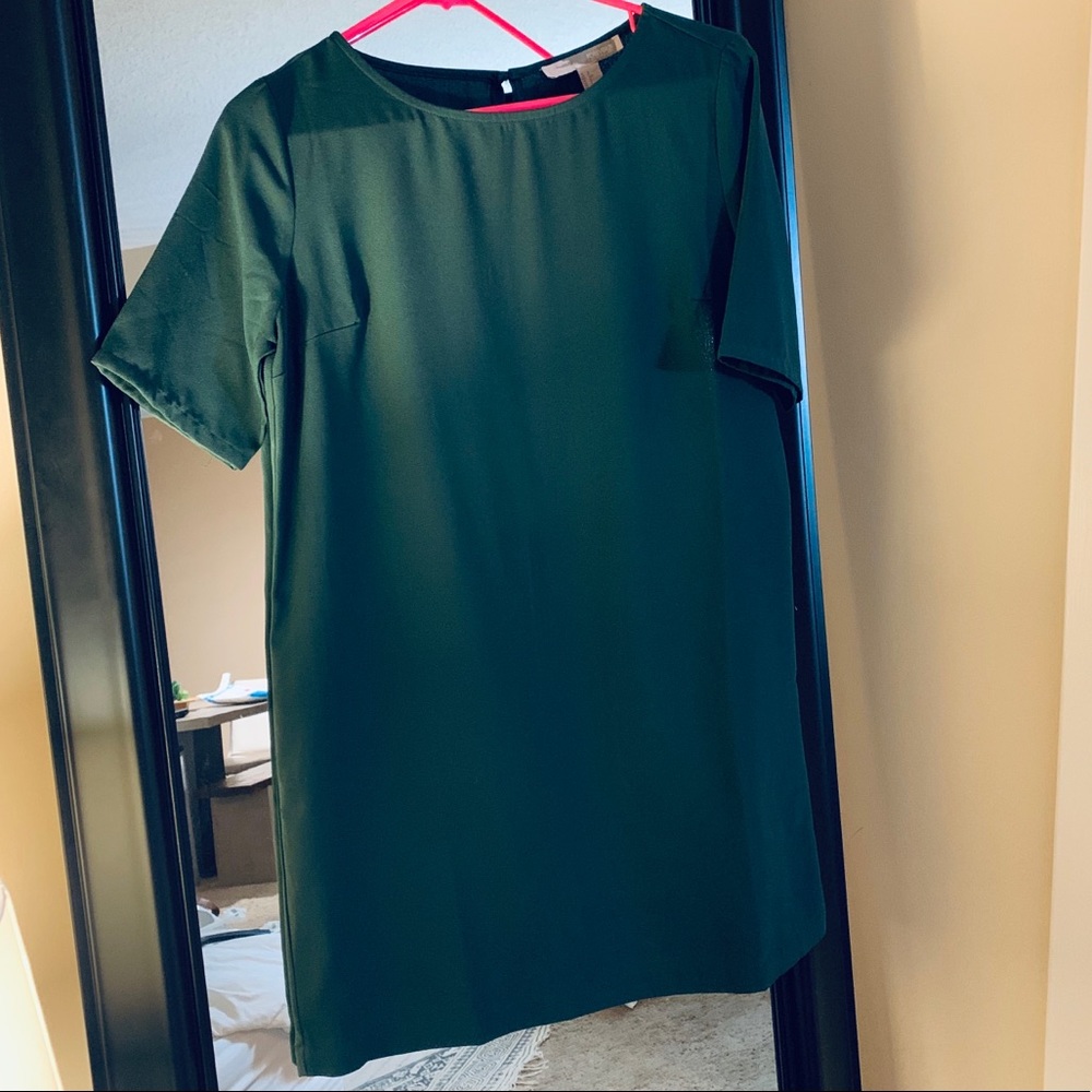 3 for $20 Green Shift Dress